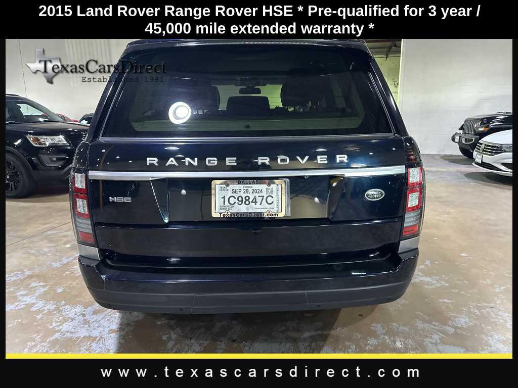 2015 Land Rover Range Rover 3.0L V6 Supercharged HSE 14