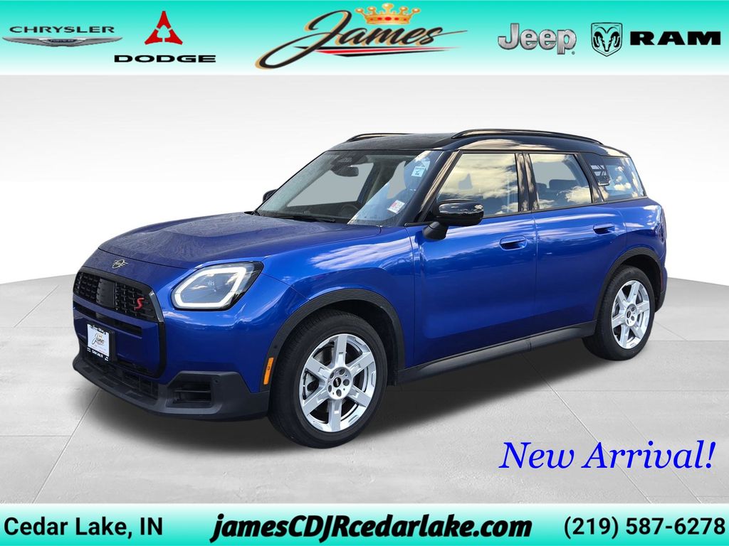 Blazing Blue 2025 MINI Countryman Cooper S ALL4 SUV / Crossover All-Wheel Drive 7-Speed Automatic