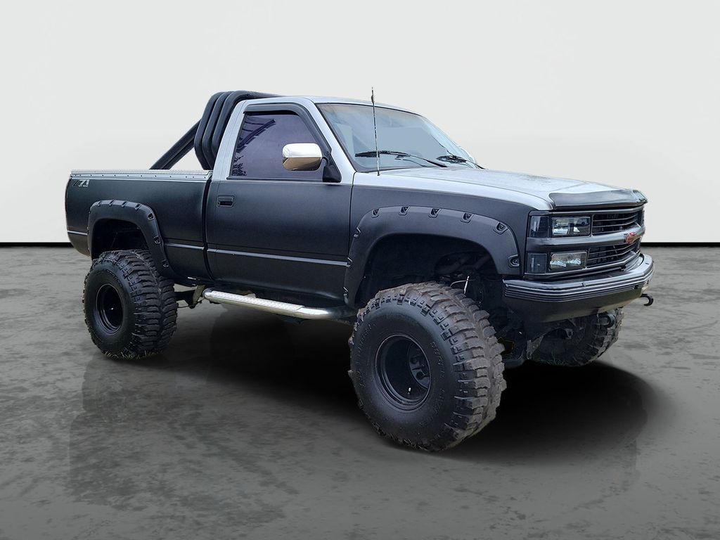 Silver 1988 Chevrolet C/K 1500 Pickup Truck