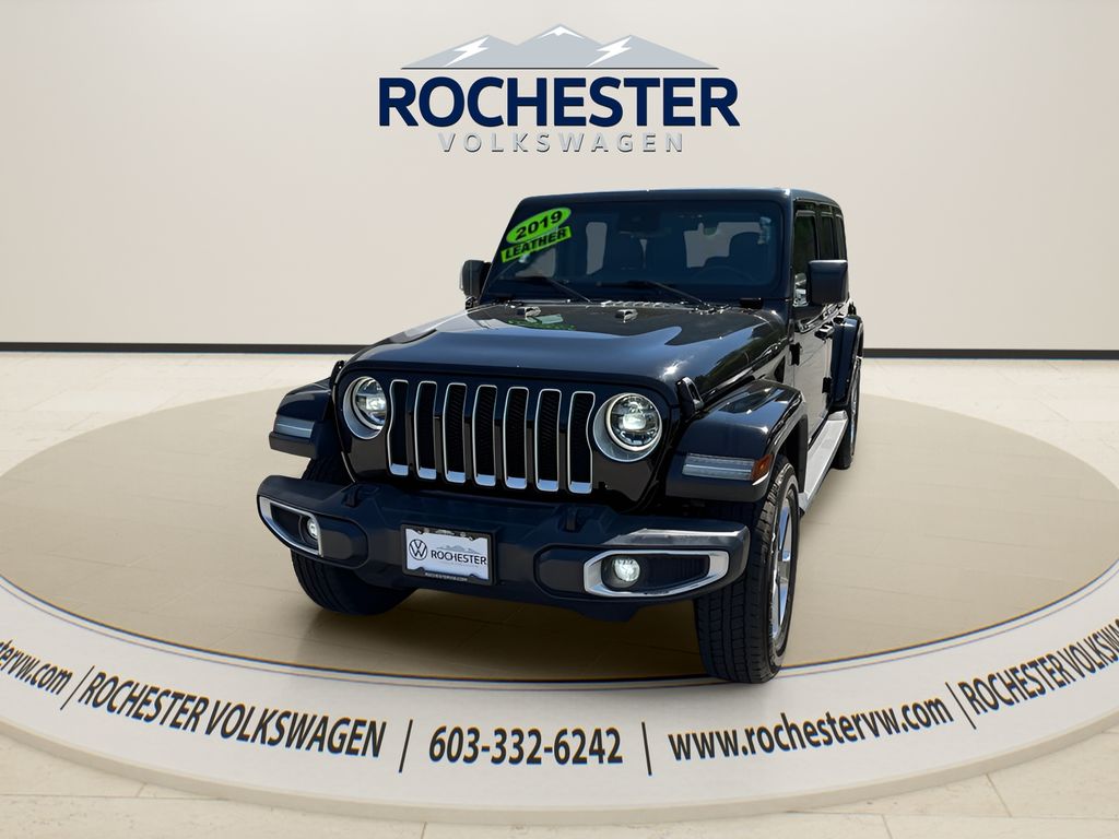 Black Clearcoat 2019 Jeep Wrangler SUV / Crossover Four-Wheel Drive 8-Speed Automatic
