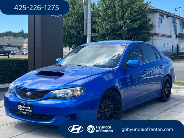 WR Blue Pearl 2008 Subaru Impreza WRX Sedan All-Wheel Drive 5-Speed Manual Overdrive