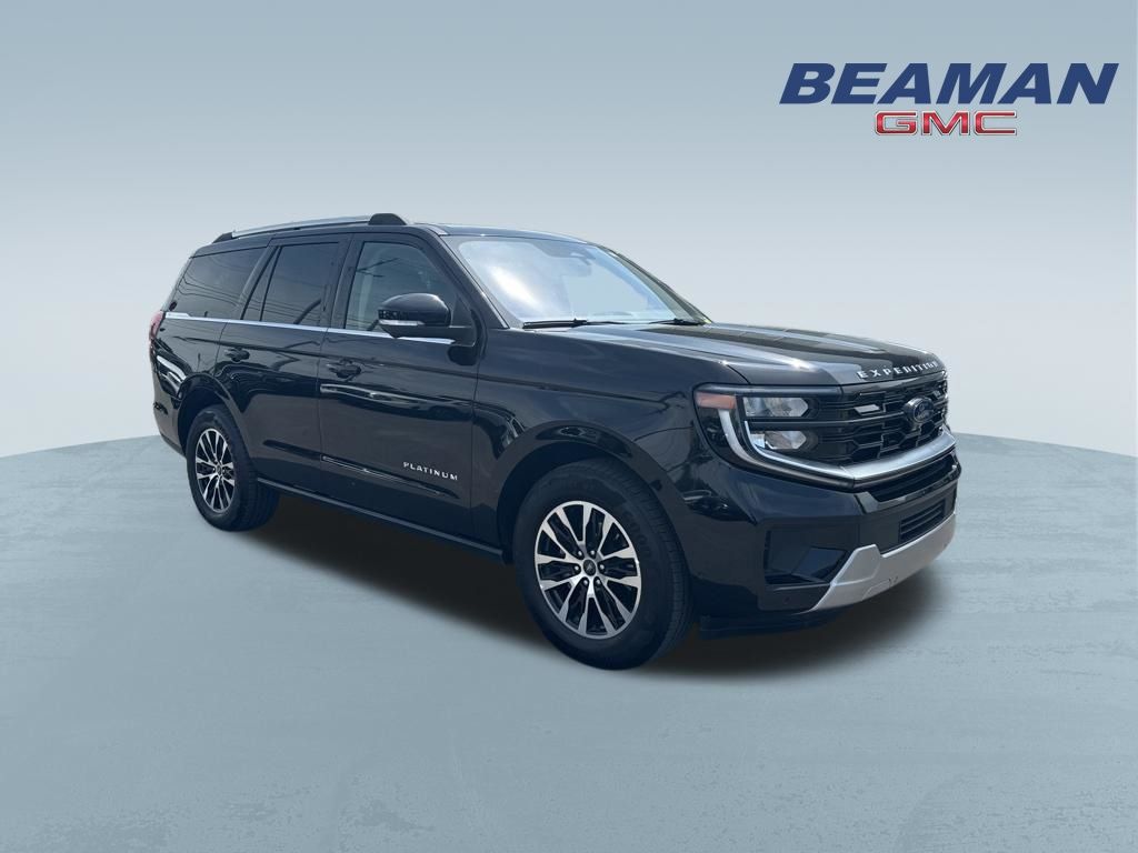 Black Metallic 2025 Ford Expedition Platinum 4WD SUV / Crossover Four-Wheel Drive Automatic