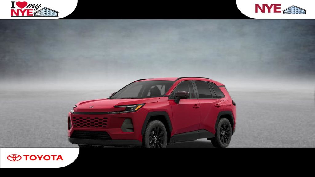 Red (Ruby) 2026 Toyota RAV4 SUV / Crossover All-Wheel Drive Continuously Variable Transmission
