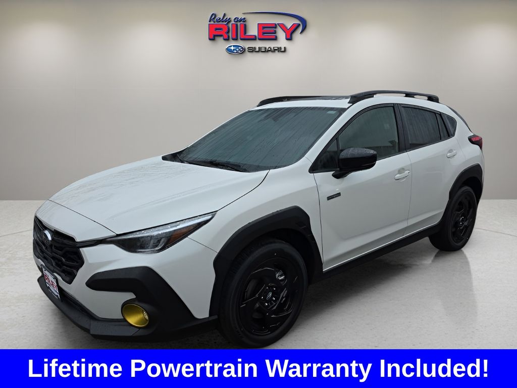 Crystal White Pearl 2026 Subaru Crosstrek Hybrid SUV / Crossover All-Wheel Drive Continuously Variable Transmission