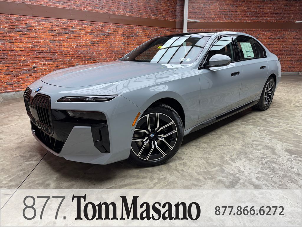 Gray Metallic 2026 BMW 7 Series Sedan All-Wheel Drive 8-Speed Automatic
