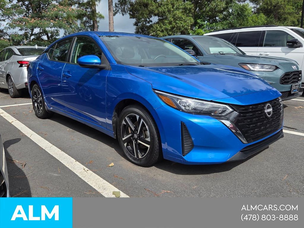 Used 2024 Blue Nissan SV image 16