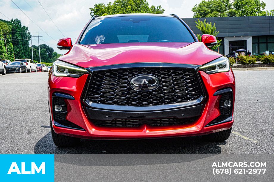 Used 2025 Red INFINITI SPORT image 10