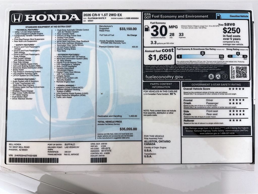 Thumbnail: 2026 Honda CR-V - 9
