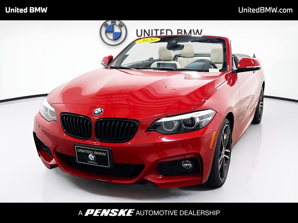 Melbourne Red Metallic 2020 BMW 2 Series 230i xDrive Convertible AWD Convertible All-Wheel Drive 8-Speed Automatic