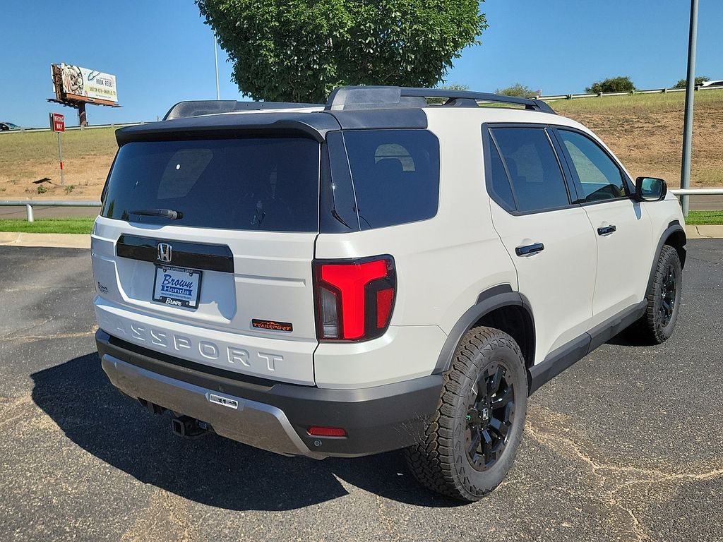 2026 Honda Passport TrailSport Elite White at Brown Honda
