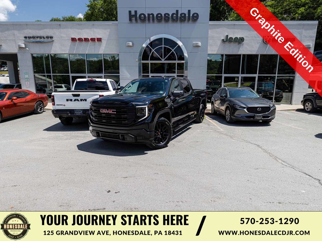 Onyx Black 2024 GMC Sierra 1500 Pickup Truck Four-Wheel Drive 8-Speed Automatic