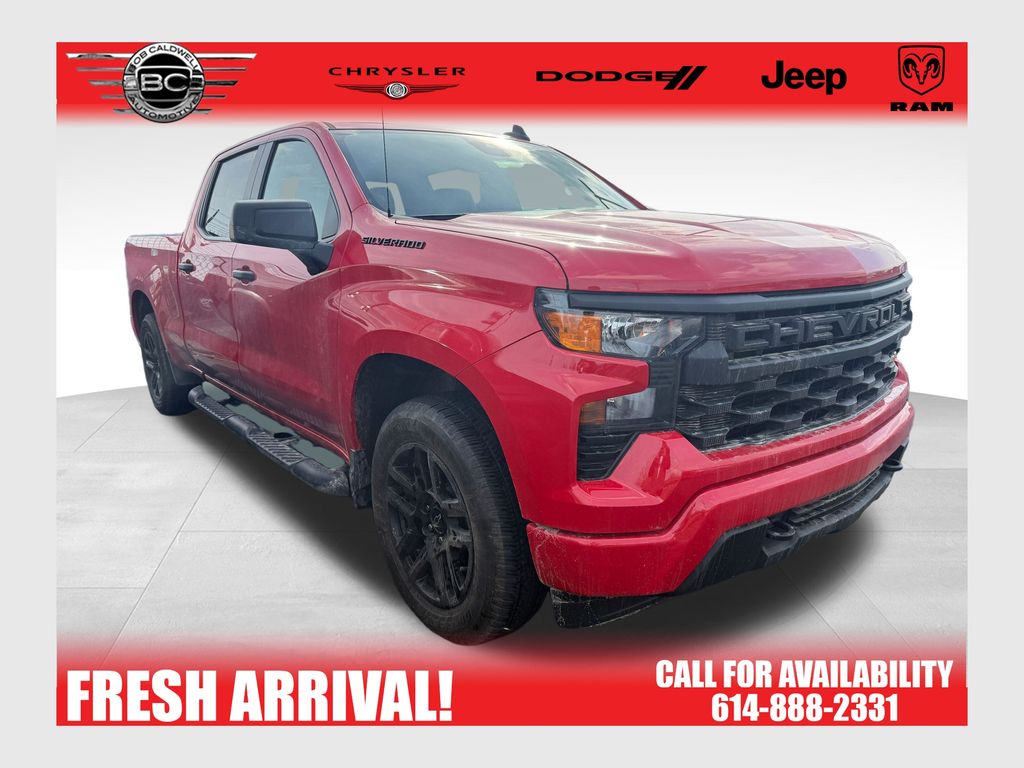 2024 Chevrolet Silverado 1500 Custom Crew Cab 4WD