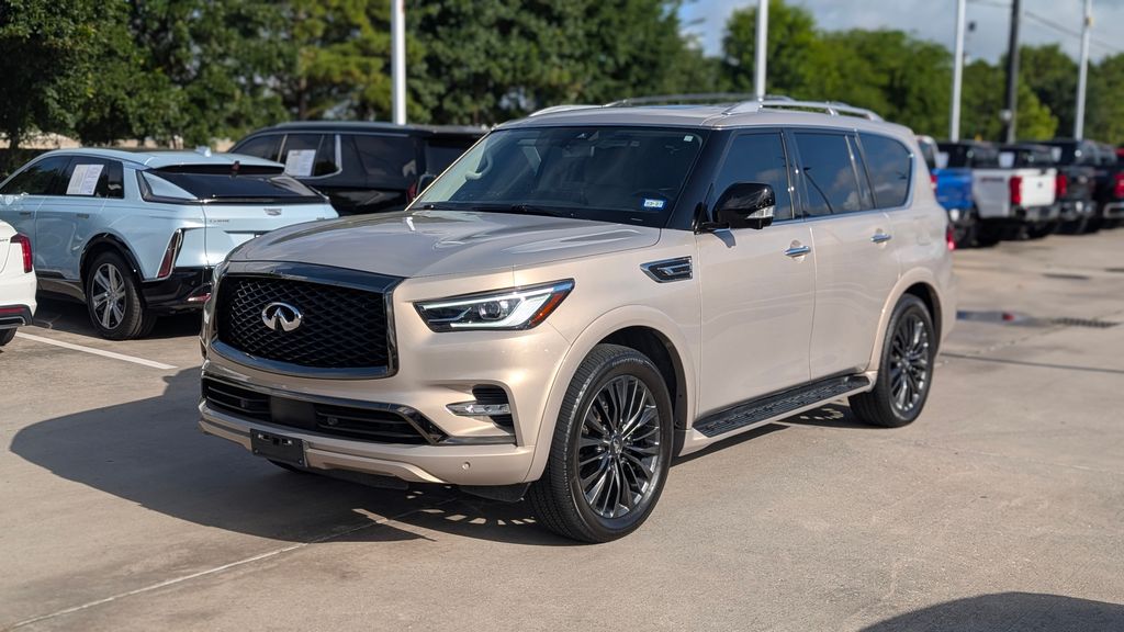 2022 INFINITI QX80 Premium Select Beige at Genesis of Spring
