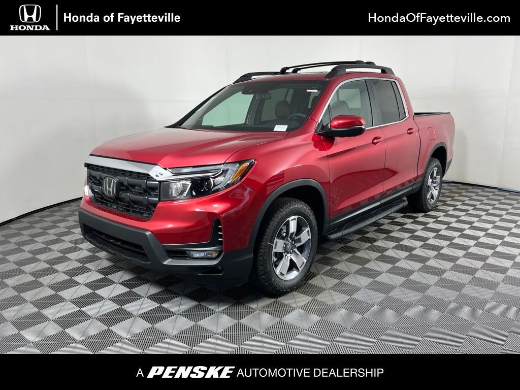 Radiant Red Metallic II 2026 Honda Ridgeline RTL AWD Pickup Truck All-Wheel Drive 9-Speed Automatic