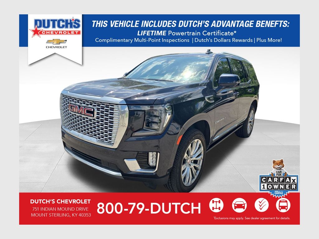 Titanium Rush Metallic 2023 GMC Yukon SUV / Crossover Four-Wheel Drive