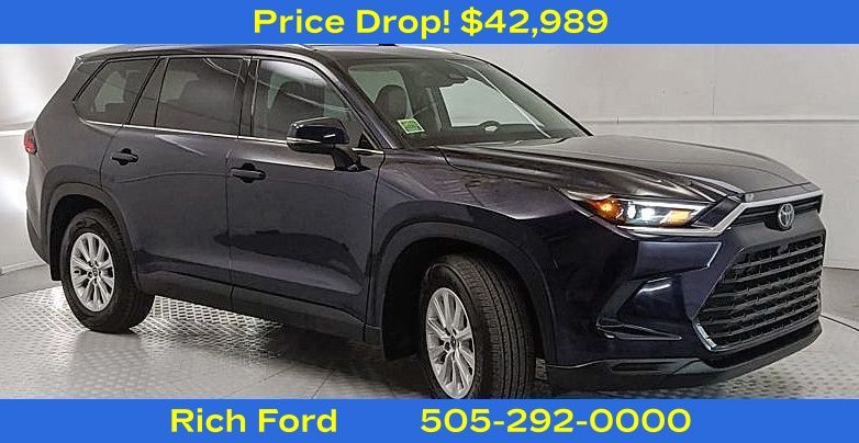Blueprint 2024 Toyota Grand Highlander XLE AWD SUV / Crossover All-Wheel Drive 8-Speed Automatic