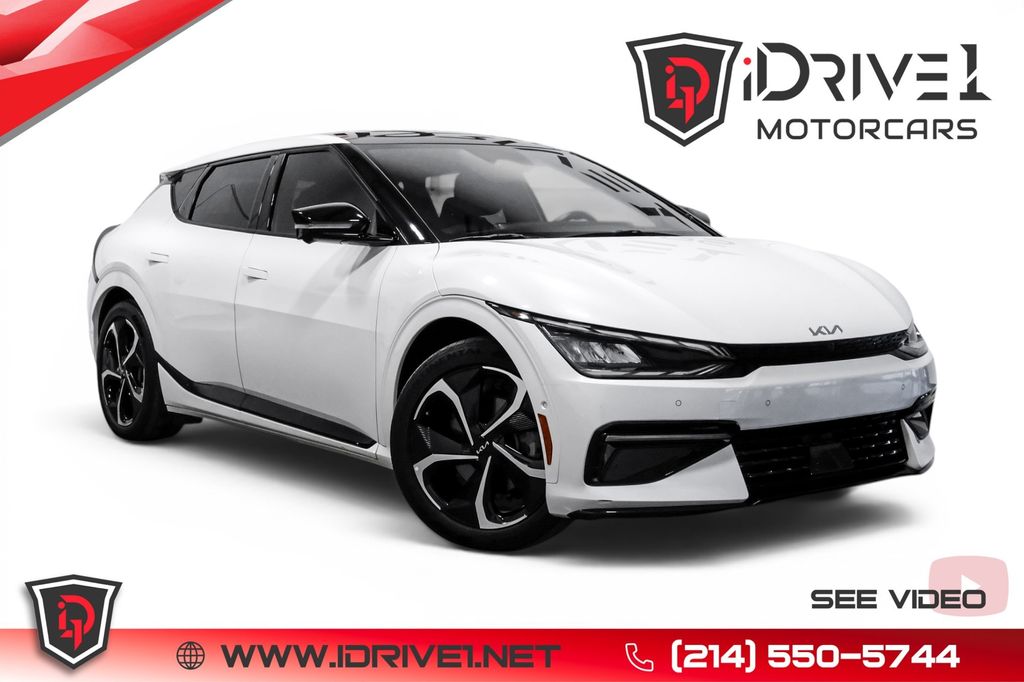 Snow White Pearl 2023 Kia EV6 SUV / Crossover All-Wheel Drive 1-Speed Automatic