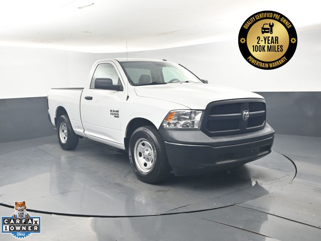 Bright White Clearcoat 2021 RAM 1500 Classic Tradesman RWD Pickup Truck 4X2 8-Speed Automatic