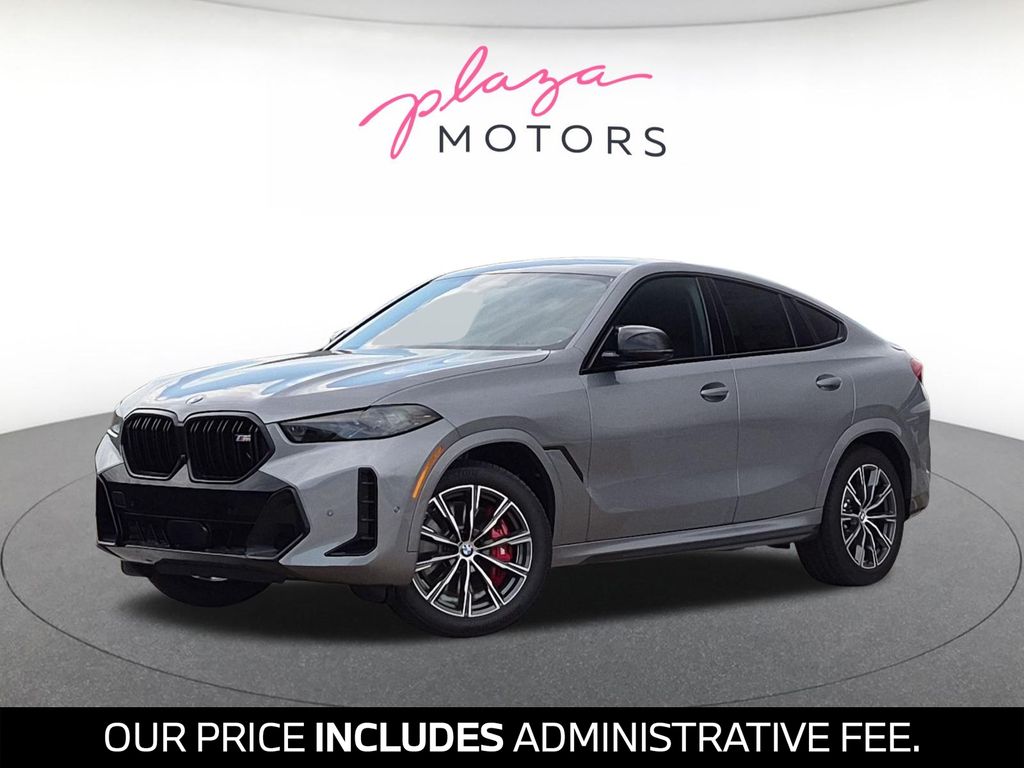 Gray (Skyscraper Grey Metallic) 2026 BMW X6 SUV / Crossover All-Wheel Drive 8-Speed Automatic