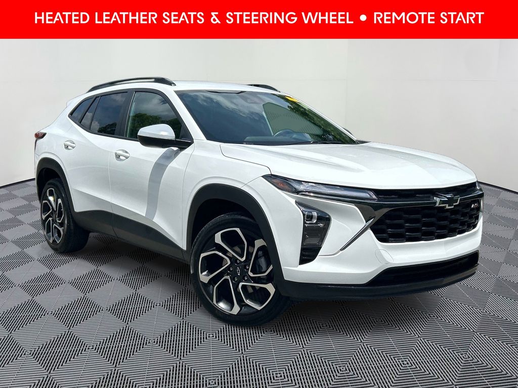 Summit White 2025 Chevrolet Trax SUV / Crossover Front-Wheel Drive 6-Speed Automatic