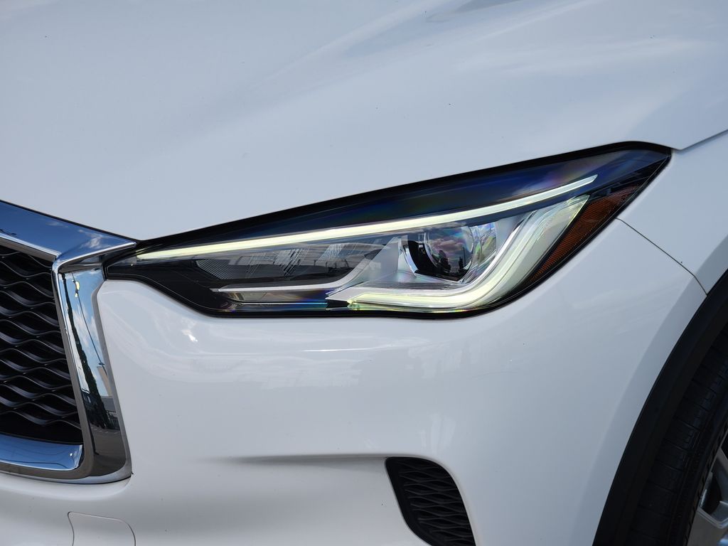 2023 INFINITI QX50 LUXE White at South Houston Nissan