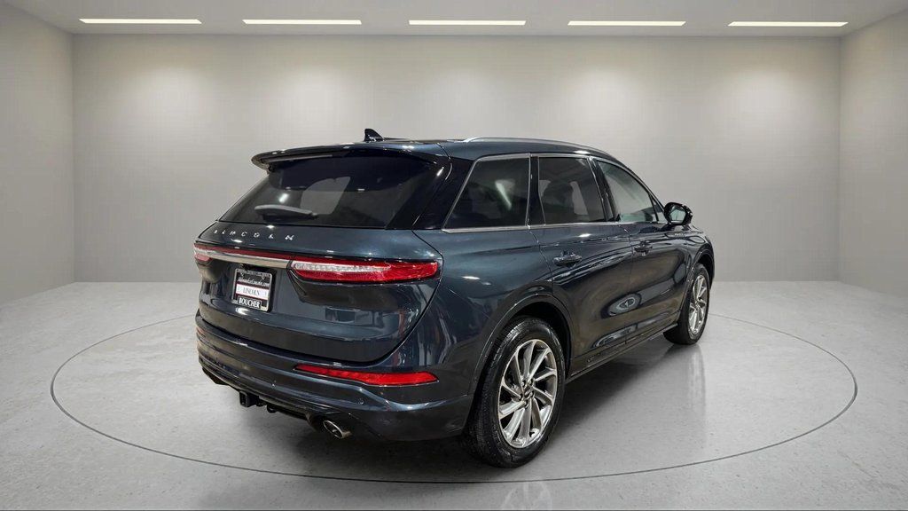 Certified Used 2022 Flight Blue Metallic Clearcoat Lincoln Grand Touring image 3