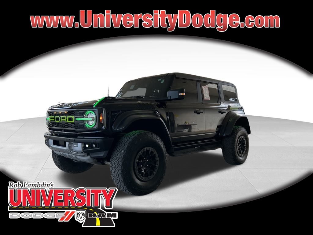 Shadow Black 2023 Ford Bronco Raptor 4WD SUV / Crossover Four-Wheel Drive Automatic