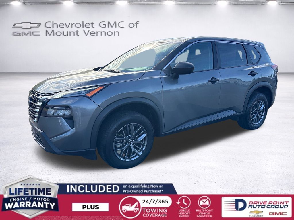 Gray (Gun Metallic) 2024 Nissan Rogue SUV / Crossover All-Wheel Drive Continuously Variable Transmission