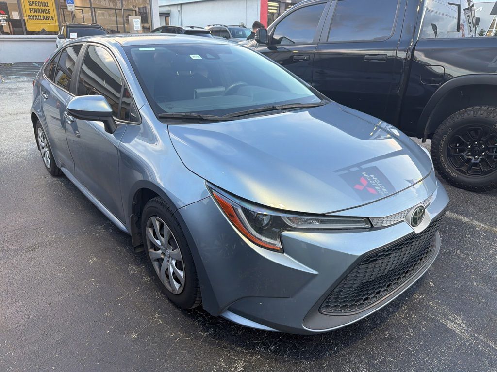 Used 2020 Toyota Corolla LE with VIN JTDEPRAE9LJ072488 for sale in Miami Lakes, FL