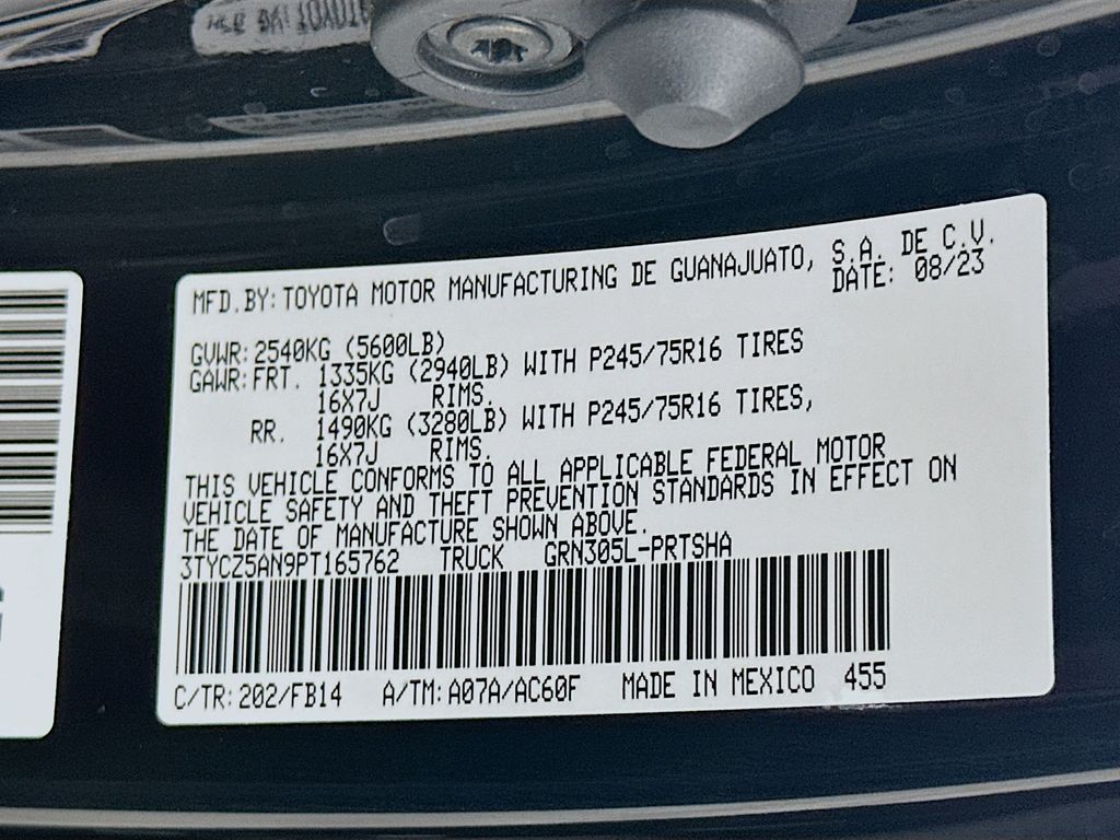 2023 Toyota Tacoma SR 30