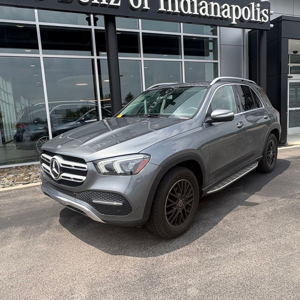Used 2020 Selenite Gray Metallic Mercedes-Benz GLE 350 image 2