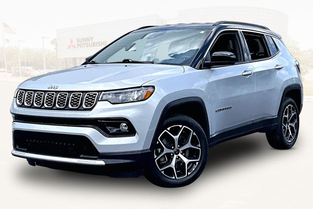 Silver Zynith Metallic Clearcoat 2025 Jeep Compass Limited 4WD SUV / Crossover Four-Wheel Drive 8-Speed Automatic