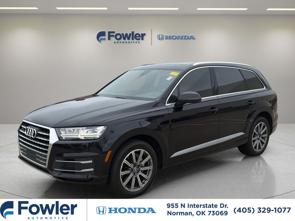 Orca Black Metallic 2019 Audi Q7 SUV / Crossover All-Wheel Drive 8-Speed Automatic