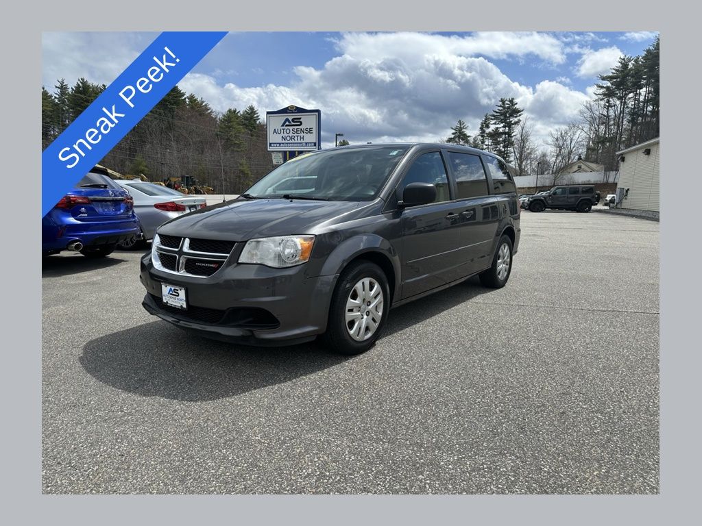 Gray (Granite Crystal Metallic Clearcoat) 2017 Dodge Grand Caravan Minivan Front-Wheel Drive 6-Speed Automatic
