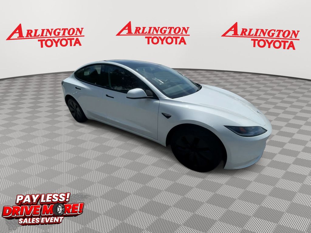 Used 2025 Tesla Model 3 Long Range with VIN 5YJ3E1EA9SF989233 for sale in Jacksonville, FL