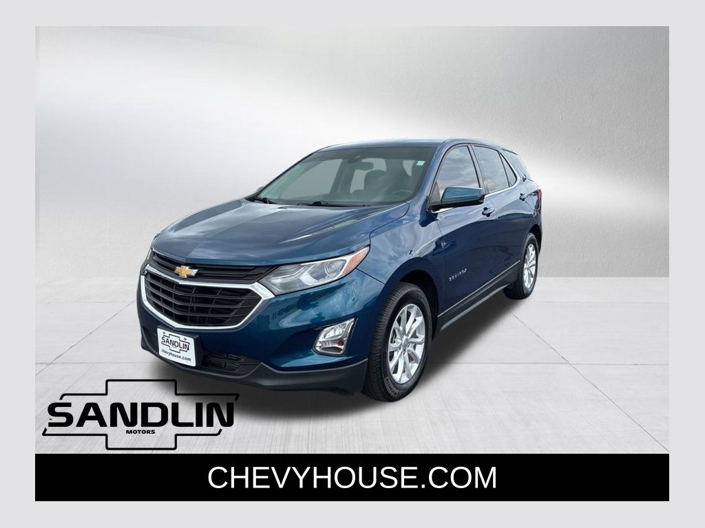 Pacific Blue Metallic 2020 Chevrolet Equinox 1.5T LT FWD SUV / Crossover Front-Wheel Drive 6-Speed Automatic Overdrive