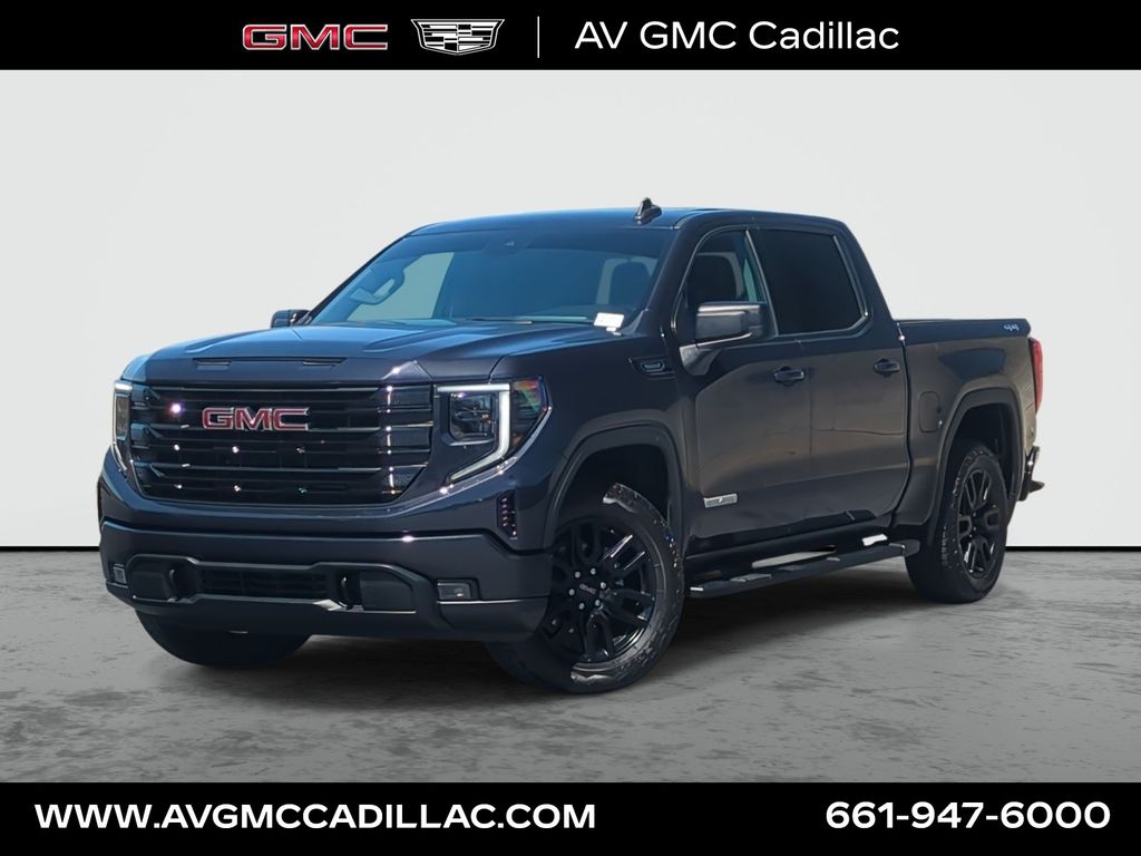 Titanium Rush Metallic 2025 GMC Sierra 1500 Elevation Crew Cab 4WD Pickup Truck Four-Wheel Drive 8-Speed Automatic