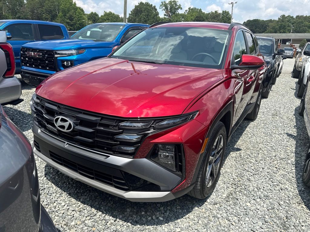 Ultimate Red 2026 Hyundai Tucson SUV / Crossover All-Wheel Drive 8-Speed Automatic