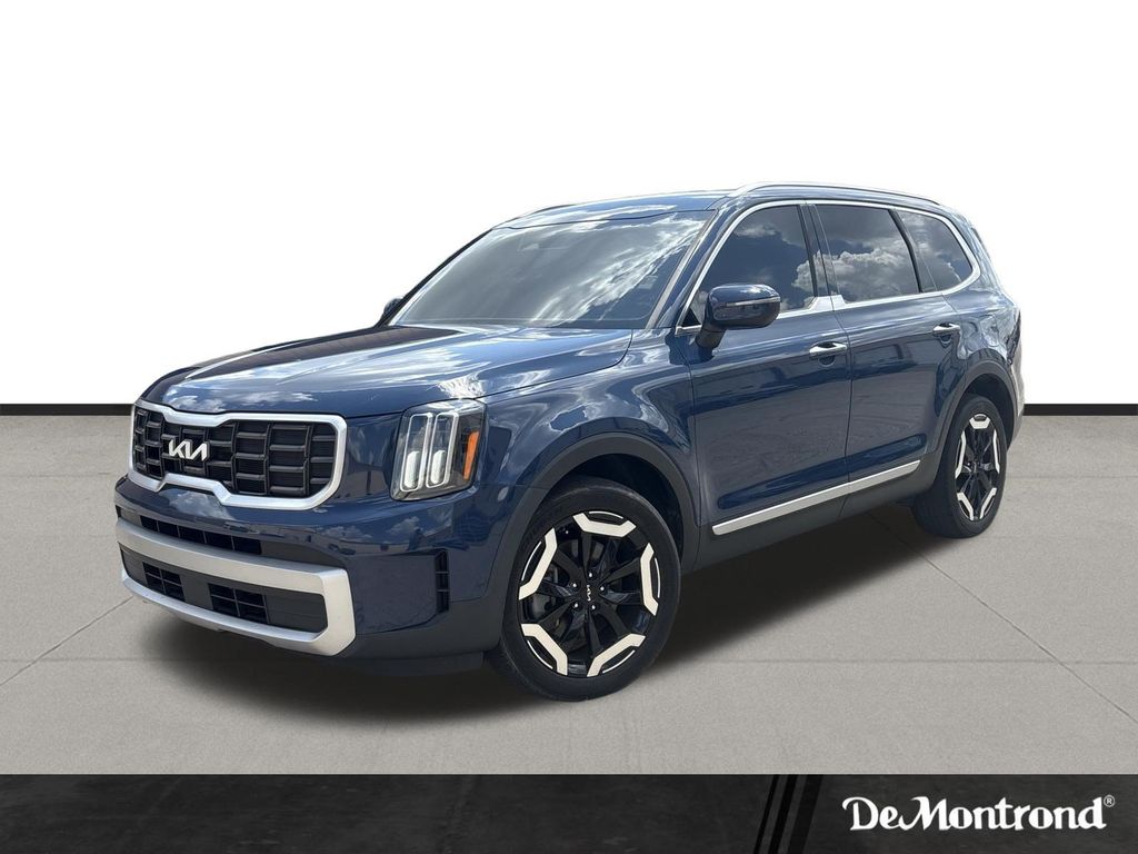 Midnight Lake Blue 2023 Kia Telluride SUV / Crossover Front-Wheel Drive 8-Speed Automatic