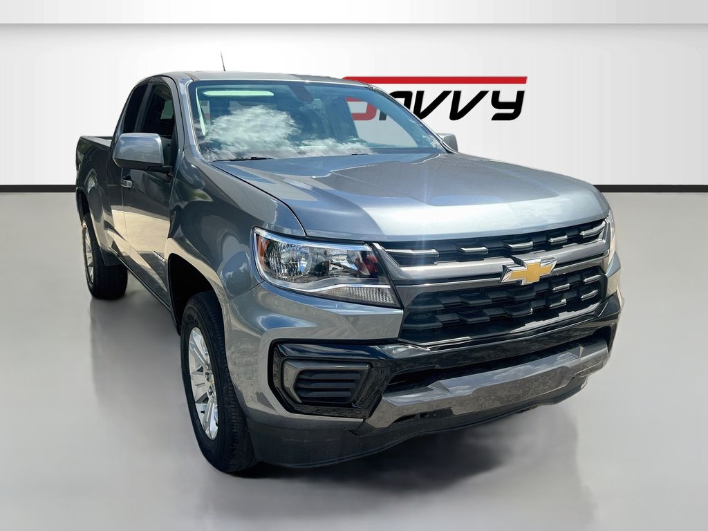 Gray (Satin Steel Metallic) 2022 Chevrolet Colorado Pickup Truck 4X2 6-Speed Automatic
