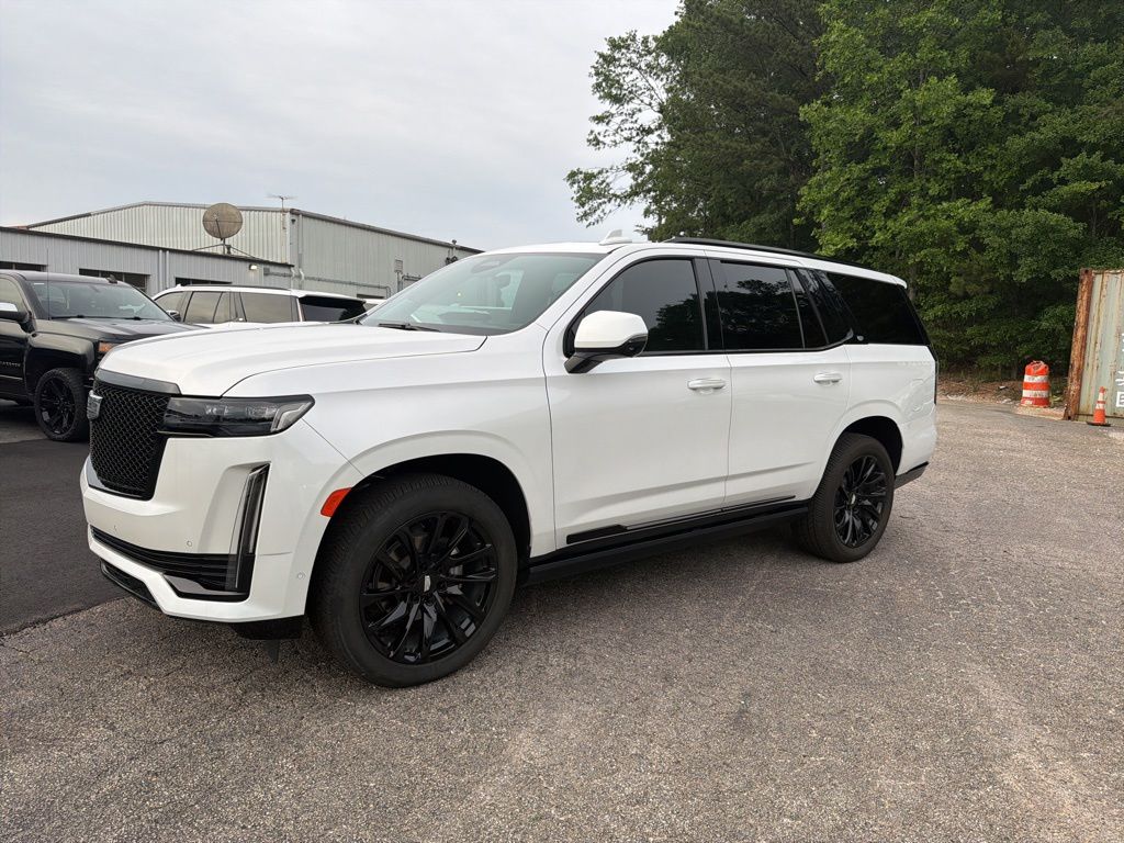 Crystal White Tricoat 2023 Cadillac Escalade Sport Platinum 4WD SUV / Crossover Four-Wheel Drive Automatic