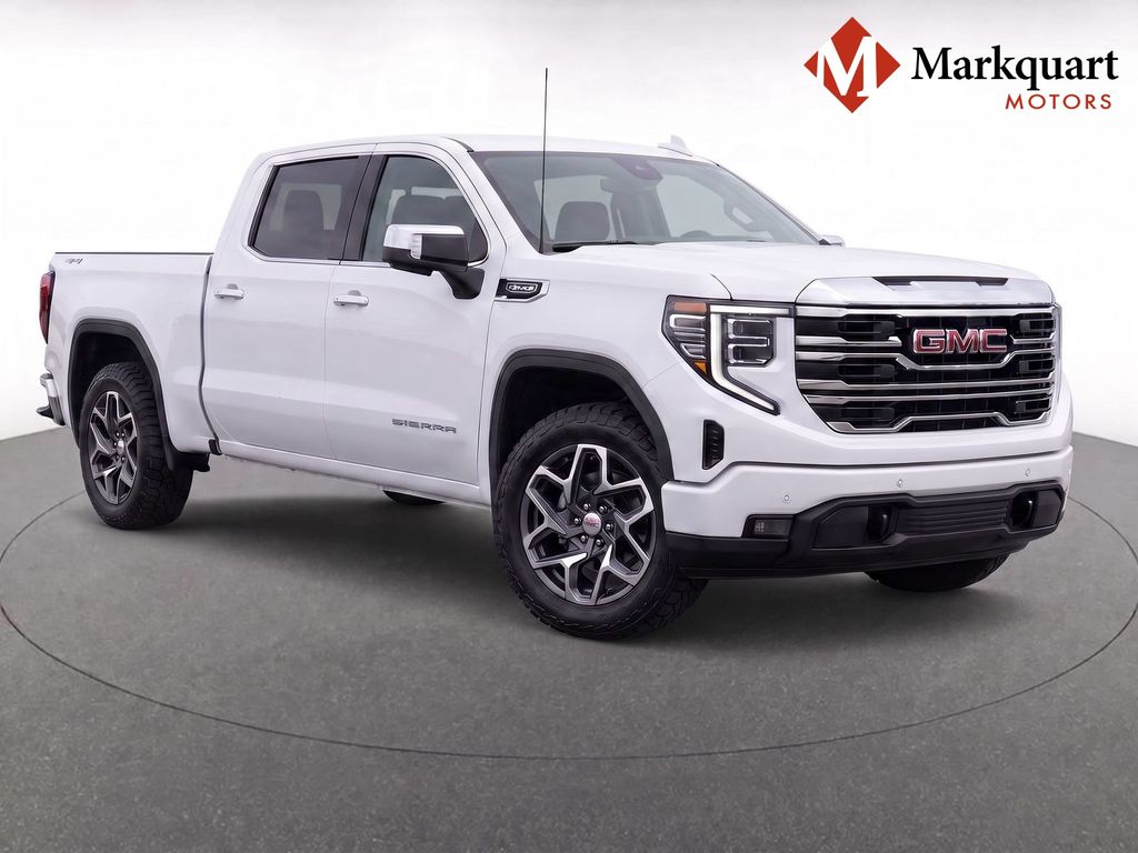 Summit White 2026 GMC Sierra 1500 Pickup Truck Four-Wheel Drive Automatic