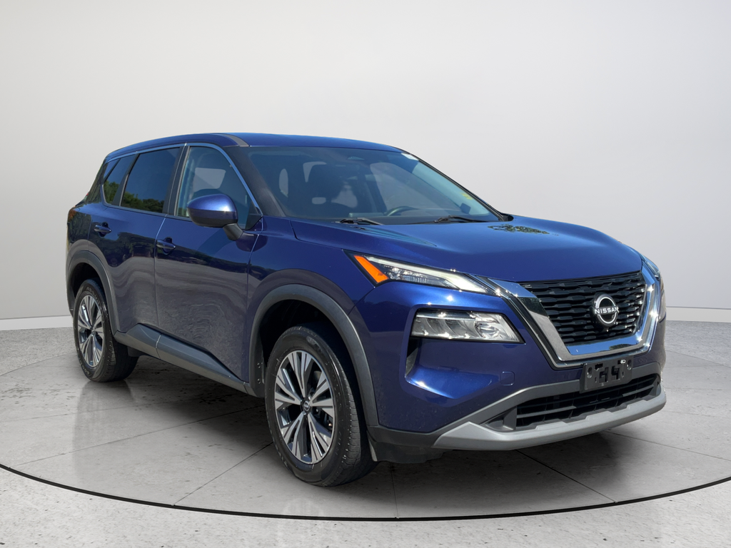 Caspian Blue Metallic 2023 Nissan Rogue SUV / Crossover All-Wheel Drive Continuously Variable Transmission