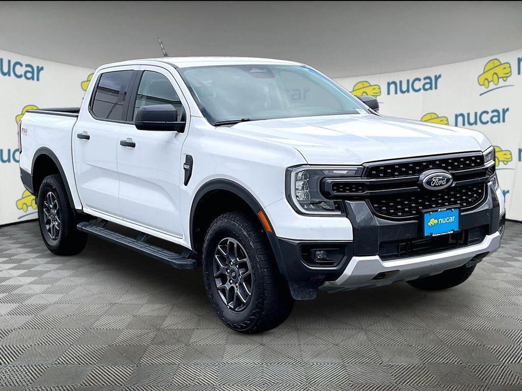 Oxford White 2025 Ford Ranger Pickup Truck Four-Wheel Drive Automatic