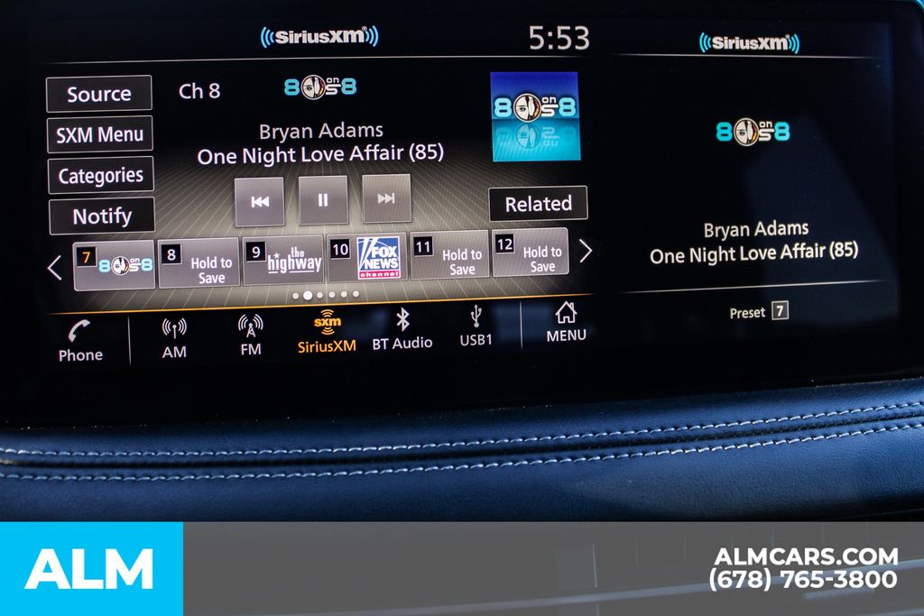 Used 2023 Black INFINITI Sensory image 38