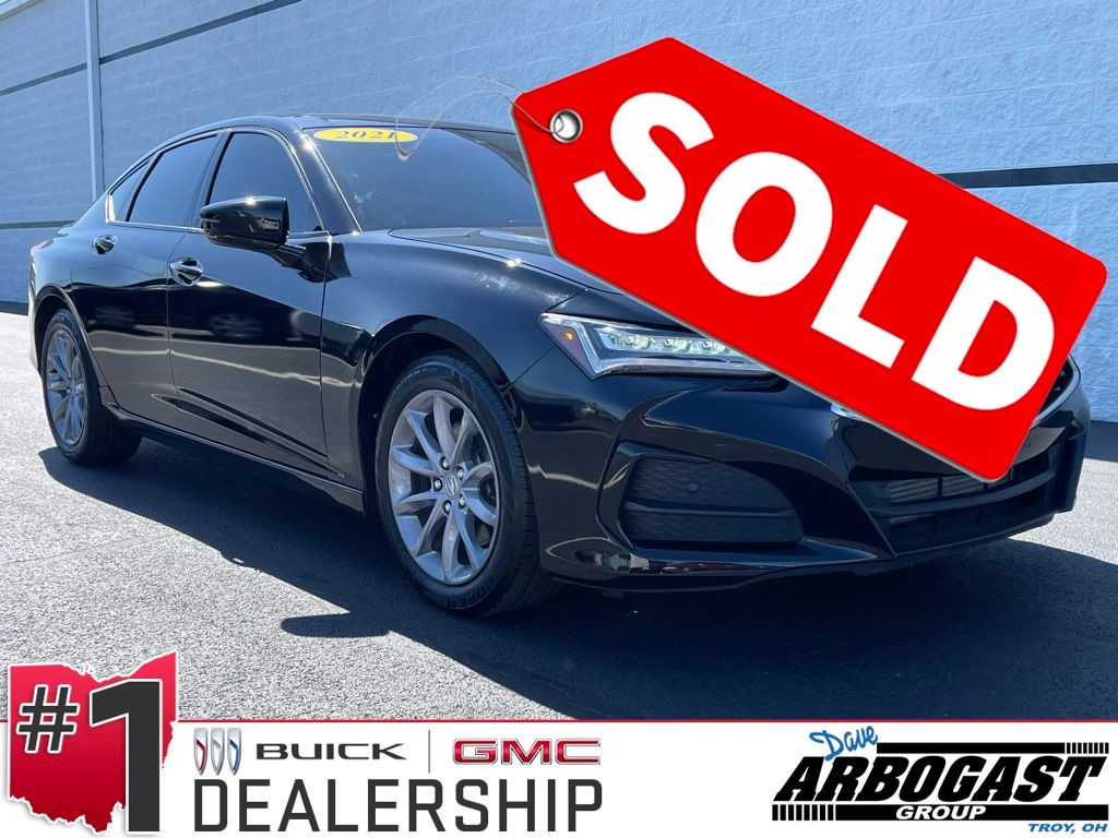Majestic Black Pearl 2021 Acura TLX SH-AWD Sedan All-Wheel Drive Automatic
