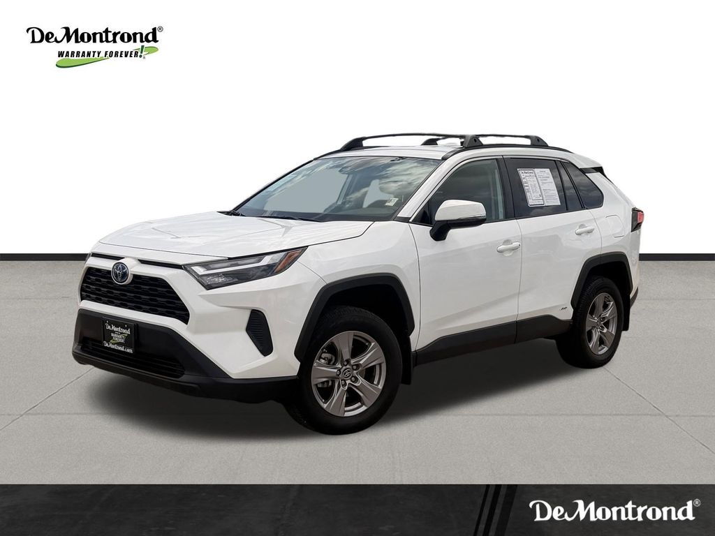 2024 Toyota RAV4 Hybrid LE White at Toyota of Victoria