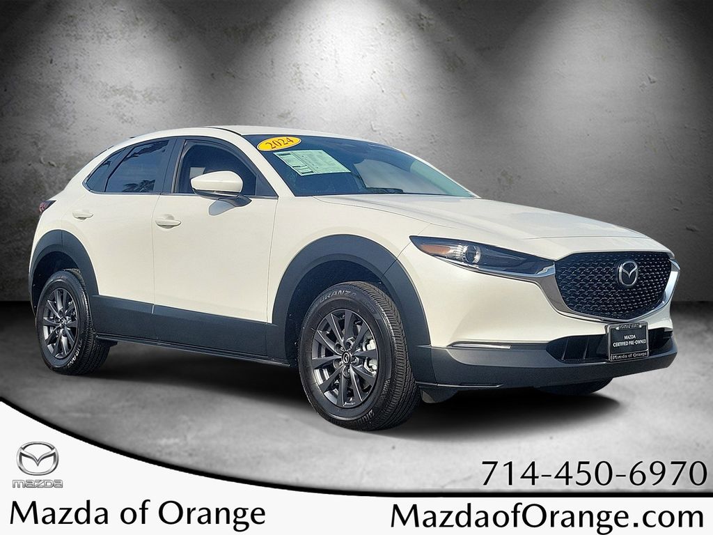 Snowflake White Pearl Mica 2024 Mazda CX-30 2.5 S AWD SUV / Crossover All-Wheel Drive 6-Speed Automatic