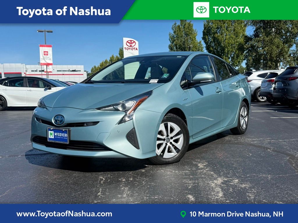 Sea Glass Pearl 2018 Toyota Prius Hatchback Front-Wheel Drive Continuously Variable Transmission