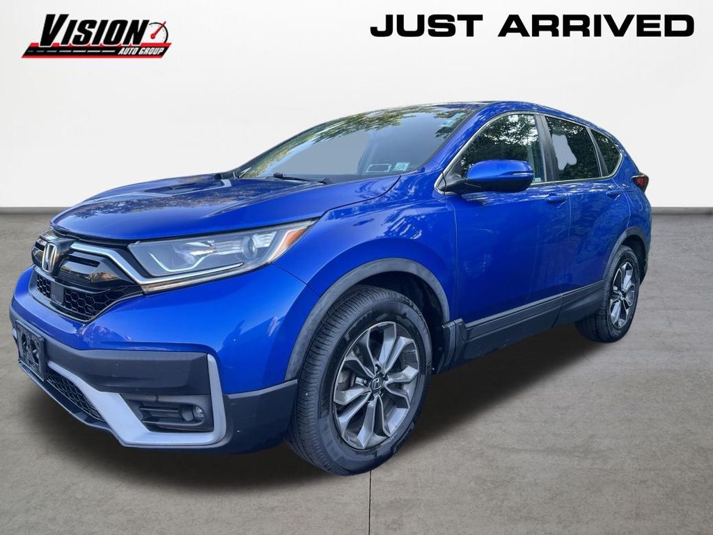 Blue 2021 Honda CR-V SUV / Crossover All-Wheel Drive Continuously Variable Transmission